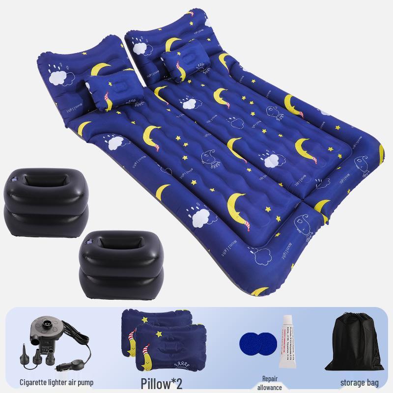SUV Rear Seat Inflatable Mattress: Travel Bed for Self-Driving Tours and Off-Road Vehicles