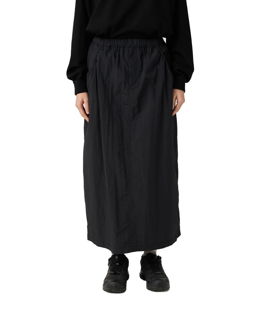 Snow Peak Nylon Tussah Utility Storage Skirt SK-25AW001 Women's Skirt Bottoms Black 2