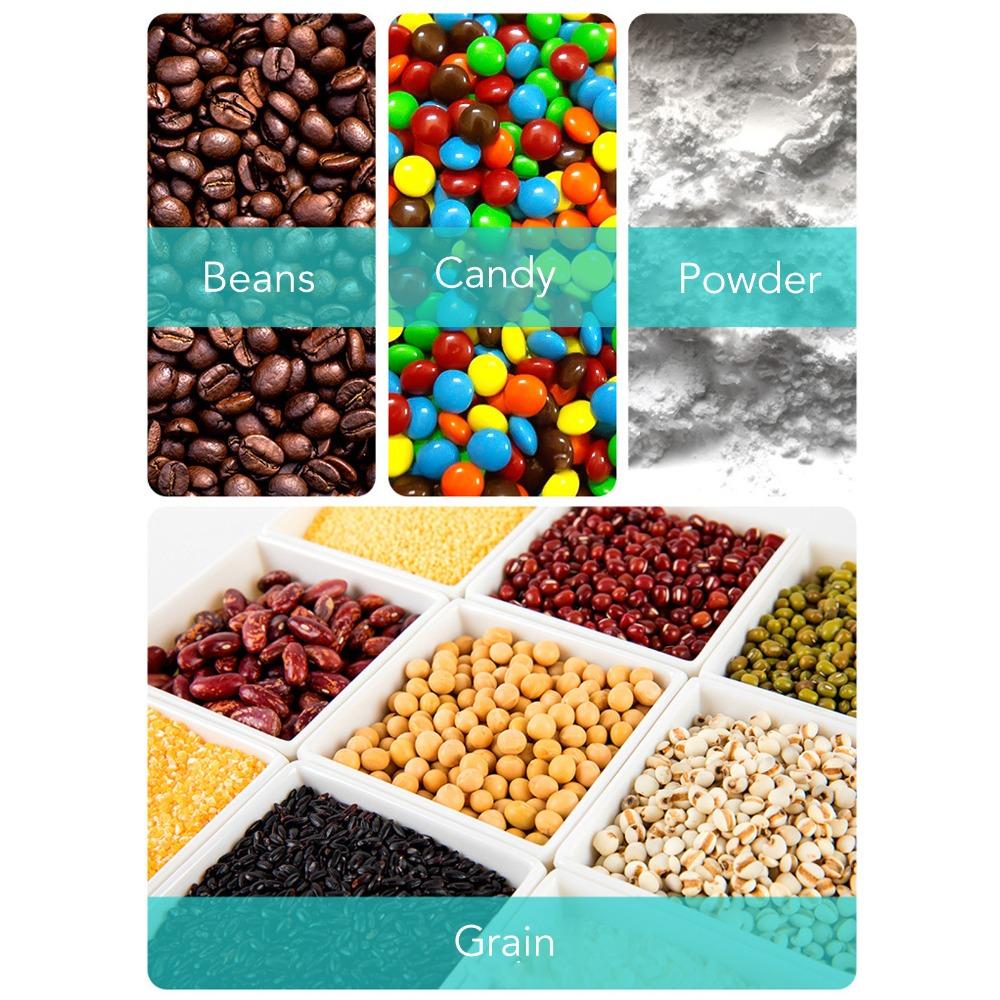 2PCS pp Grain Storage Box Rectangular Cereal Container Durable Sealed Container  Home Kitchen