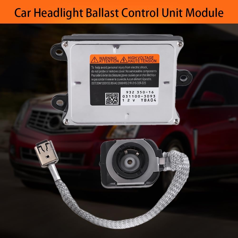 

22785848 Xenon Headlight Ballast Unit Assembly with Igniter Xenon HID Headlight Ballast Module Hid Headlamp Ballast for 2010-2016 Cadillac SRX