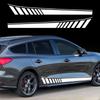 For Focus ST Car Sticker Door Side Decal Kit Auto Wrapping Vinyl Film Waterproof Vehicles Stickers Car Accessories Decoratio