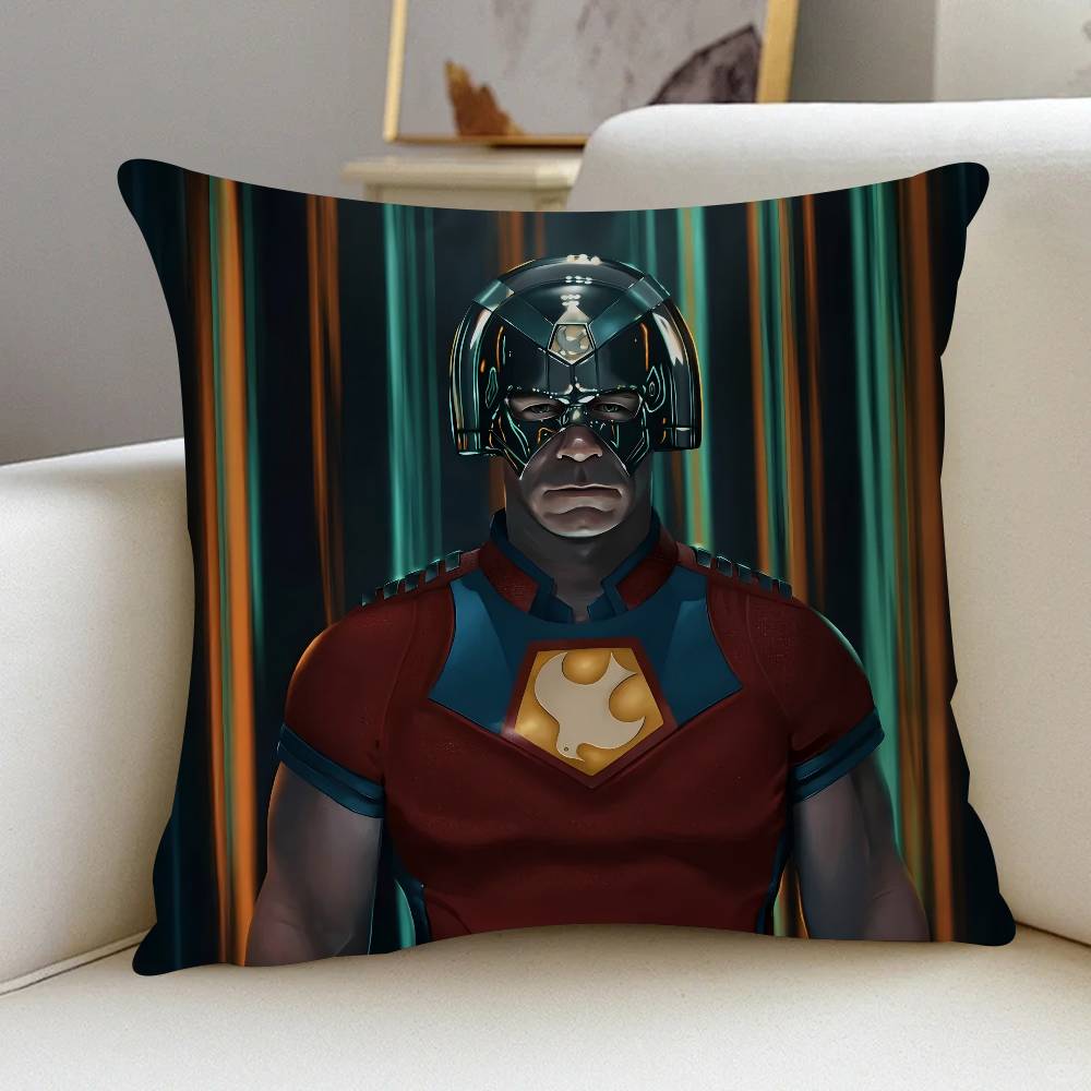 Film P-Fredsmäklare Kuddfodral Bil Prydnadskuddfodral För Soffa Bil Julklapp 40x40cm 45x45cm