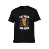 Eat pasta run faster TShirt Breathable Sportswear TShirt for Men