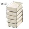 Information Sorting Container Paper Organizer Letter Tray, Acrylic Stackable Desk File Organizer, Clear Home Office Management Holder Sorter