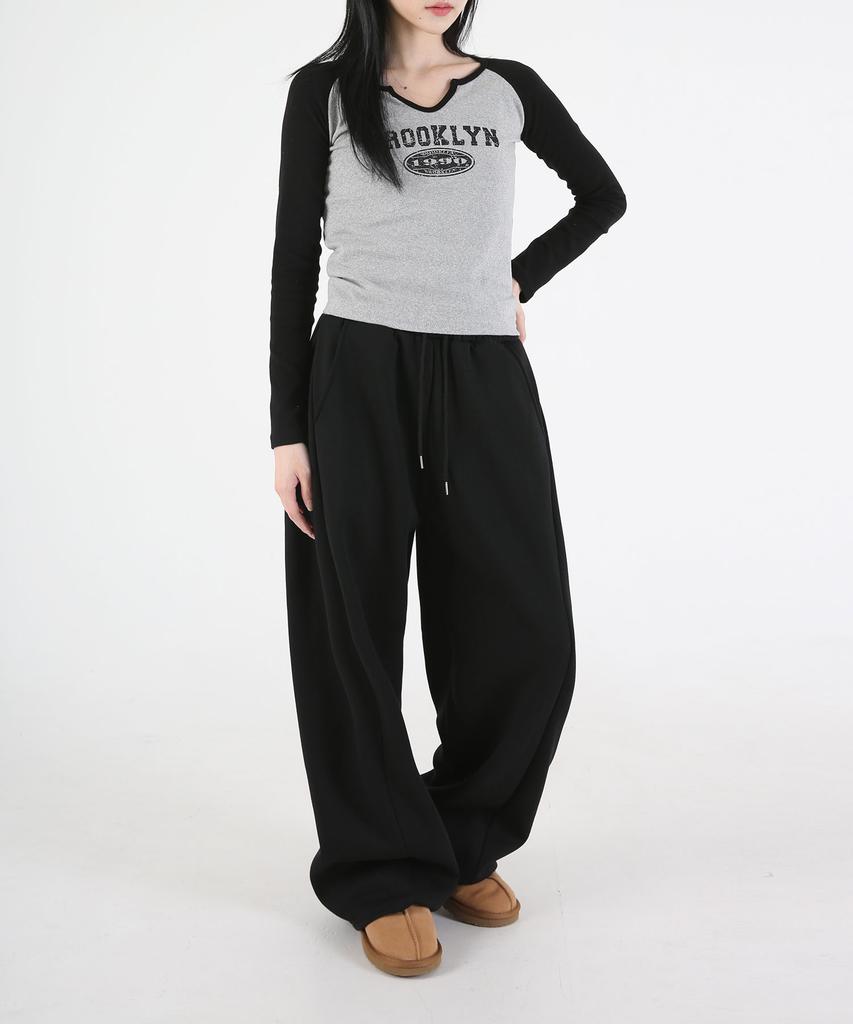 UMM Women'S Side Pintuck Wide Training Pants 4 Colors