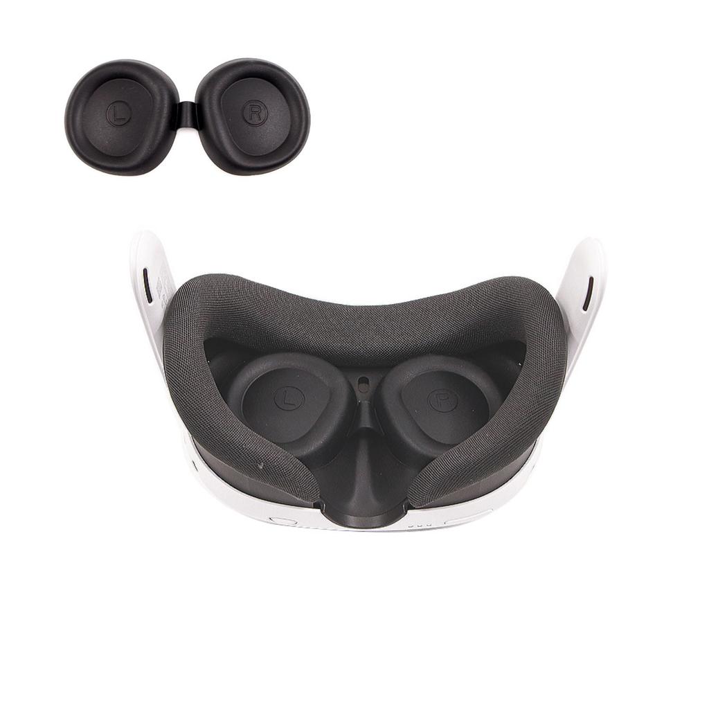 Silicone Lens Covers for Meta Quest 3 | Black
