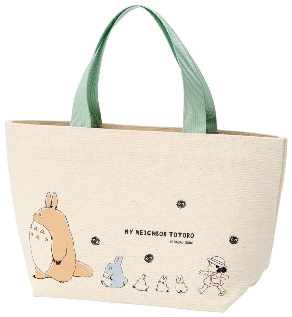 Skater Lunch Bag Canvas Tote Bag Ghibli My Neighbor Totoro March YEB1N-A