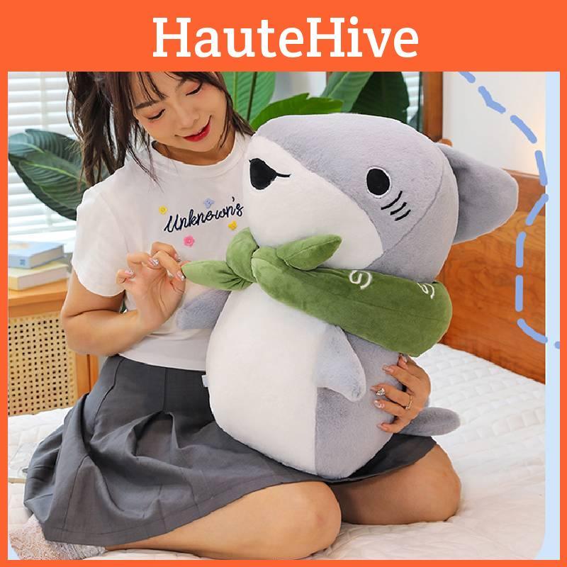 Toys Shark Plush Cartoon Animal Stuffed Doll Room Sofa Decoration Kids Gifts