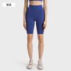 High-Waisted Seamless Yoga Shorts Women Breathable Stretchy 5-Point Leggings Running Fitness Workout Pants DK388