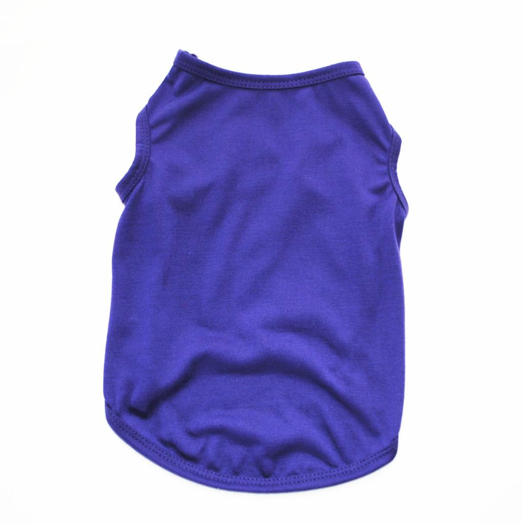 Pet Supplies  Solid Color Dog Vest  Thin Pet Clothes