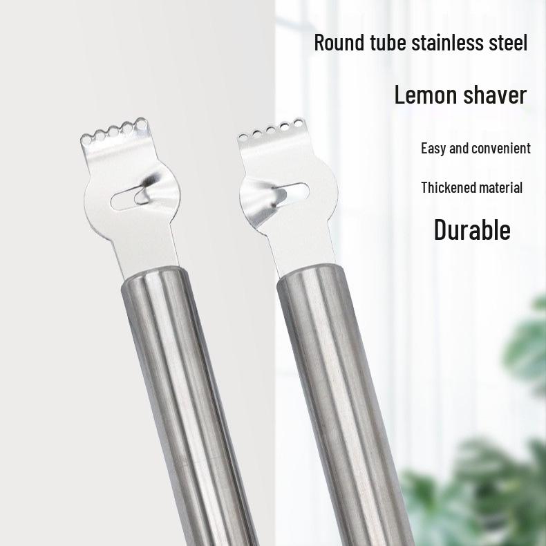Stainless Steel Lemon Zester and Cheese Grater