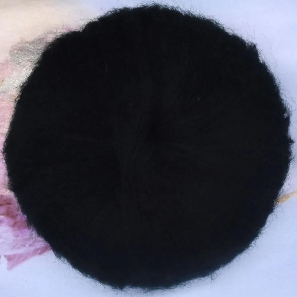 25g Soft 40% Acrylic 60% Mohair Yarn 160m/175yd Plush Yarn Hand Knitting Crochet Sewing DIY Shawl Scarf Thread