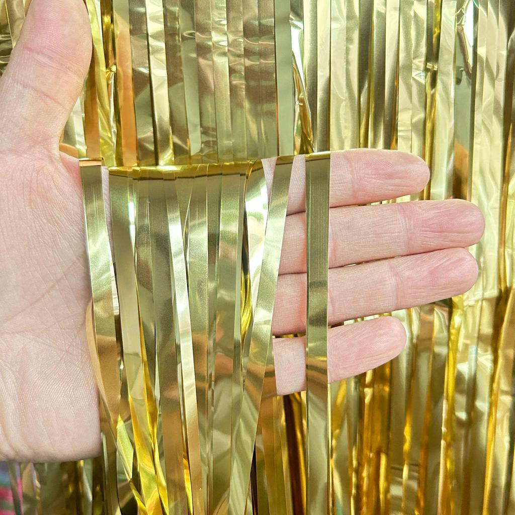 Laser Tassel Rain Curtain for Birthday & Wedding Decorations