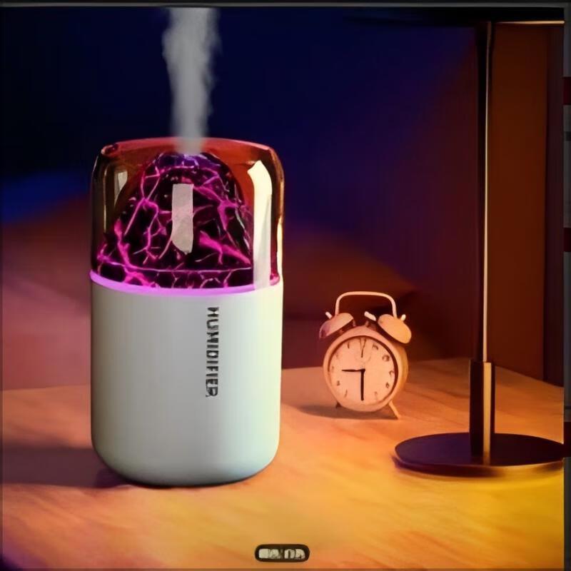 Lilang Volcano Humidifier with Colorful Light