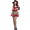 Sexy Piratenkostüm für Damen, Königinnenkostüm, Cosplay, Halloween-Party-Kostümset