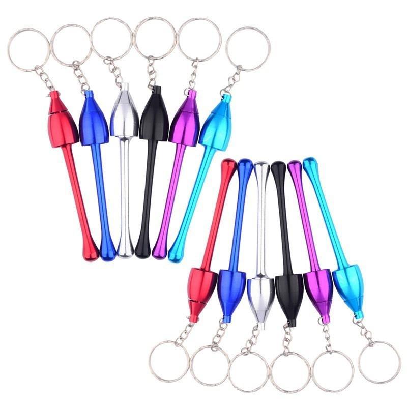 Key Shape Chain Pipe Umbrella Key Ring Small Jewelry Bag Mushroom