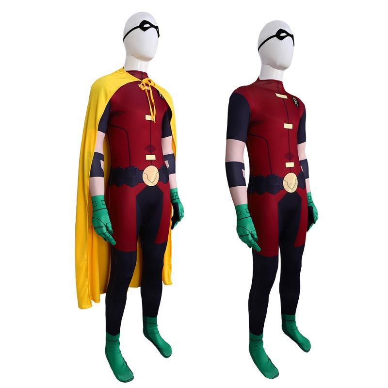 Halloween Less Titan Robin Costume Batman Cosplay Stage Costume