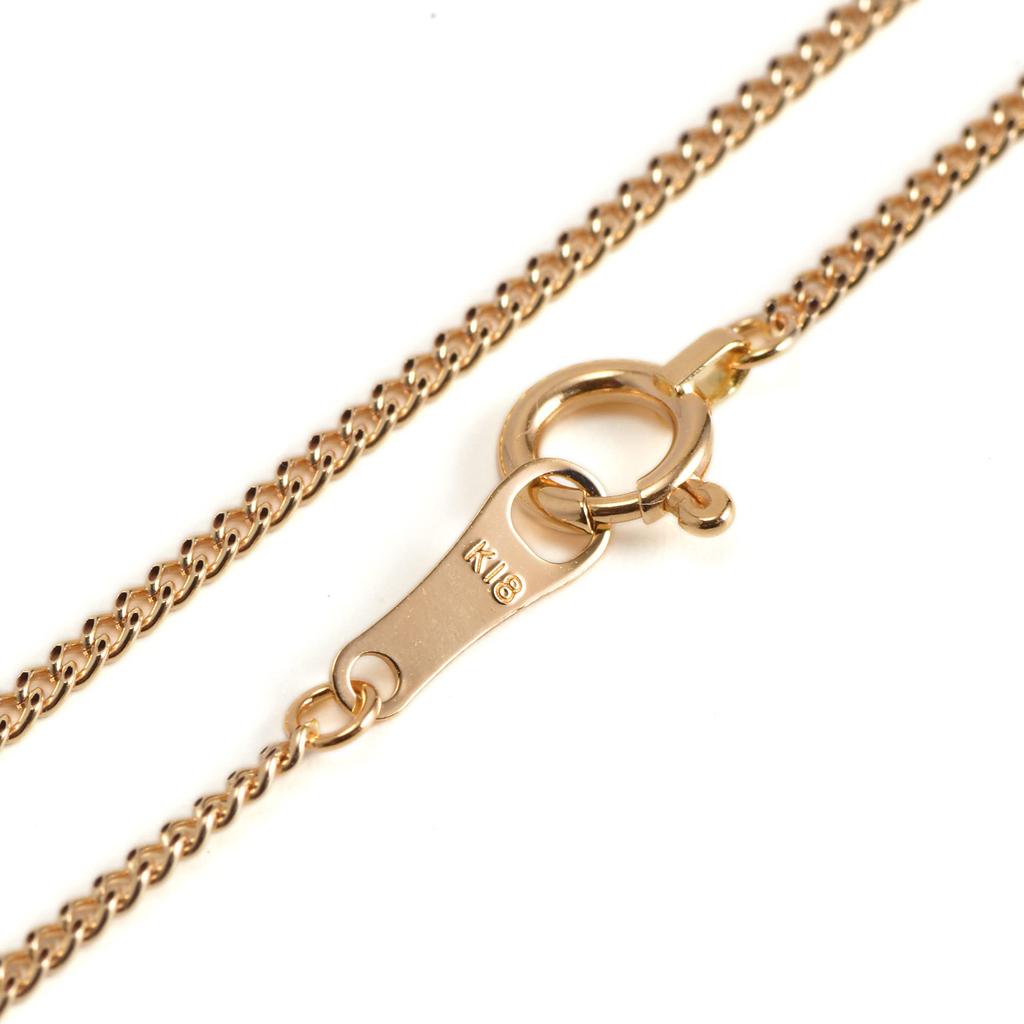 K18 18K Gold Kihei Selectable Gold Chain Size 20cm [Speranza] Bracelet, 2-sided Single, 1.1mm Width, Size, Engraved,