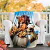 Ice Age Continental Drift printed throw blanket—lightweight,soft,warm;versatile blanket for all seasons—perfect as &air-conditioning throw,nap blanket