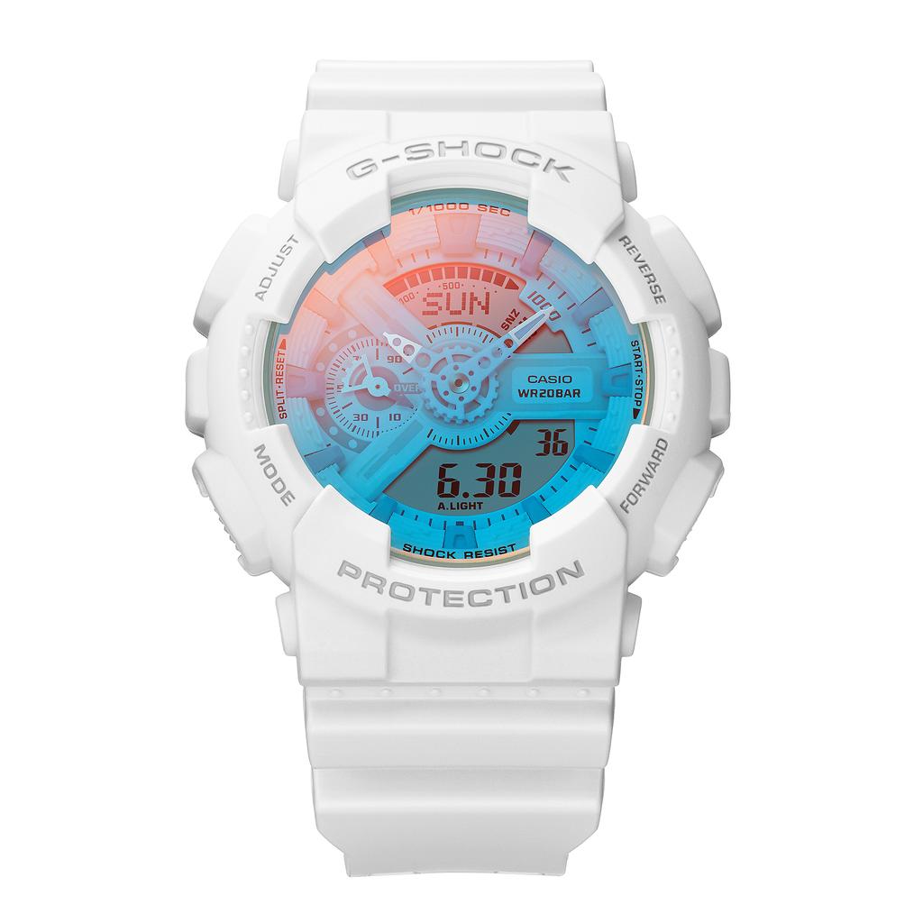 Casio G-SHOCK Men's Resin 200M Water Resistant Digital Shock Resistant Quartz Watch GA-110TL-7A
