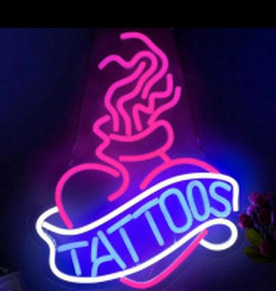 Creative LED Neon Letter Light - DIY Acrylic Sign for Kids' Room & Parties