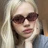 Vintage Oval Sunglasses Women Fashion Small Frame Round Eyewear for Sexy Ladies