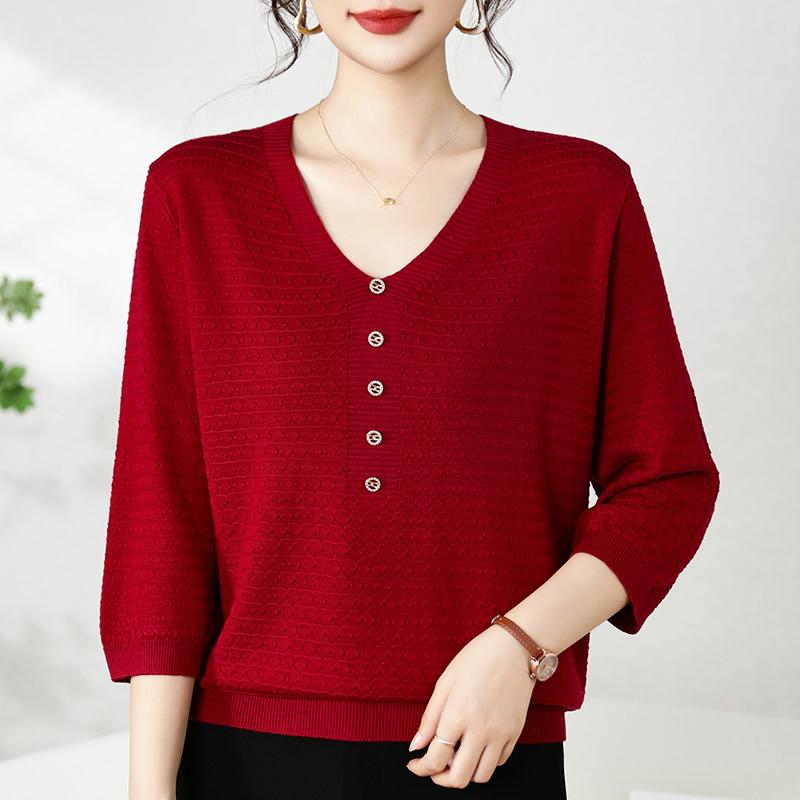 Qinghe Cashmere Women's 30% Cashmere Sweater - Soft & Warm Wool Blend Pullover