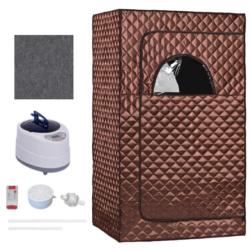 Sweat Steaming Box Household Portable Full Body Sauna Fumigation Machine Sweat Steaming Room Steam Type Sauna Box Set