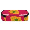 Pen Case 300D Polyester Organized Storage Easy Open Zipper with Mesh Pocket Removable Divider and Pen Slots for Boys Girls