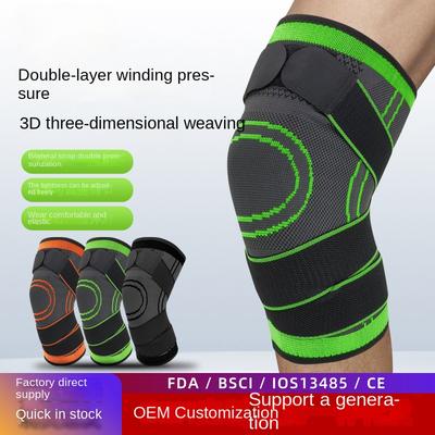 1PC Band Compression Exercise, Fitness Knee Pads, Running, Mountaineering, Basketball Knee Pads, Warm Nylon Sports Knee Pads