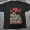 BLACK WITCHERY Peklo posvátného zničení Bavlněné Unisex S-5XL Tričko Unisex Tričko