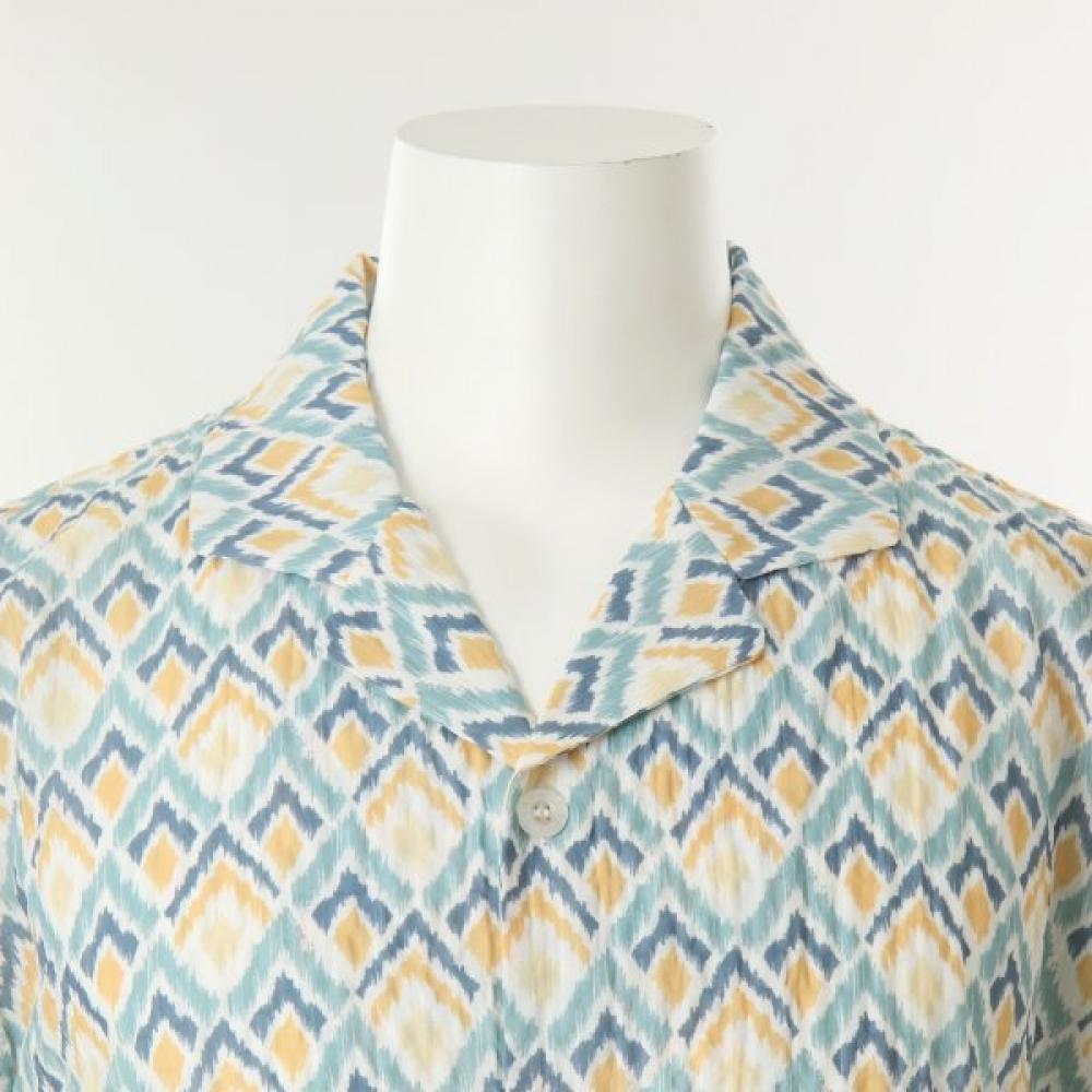VenuS Men S Pajama Geometric Print Top vevS118m