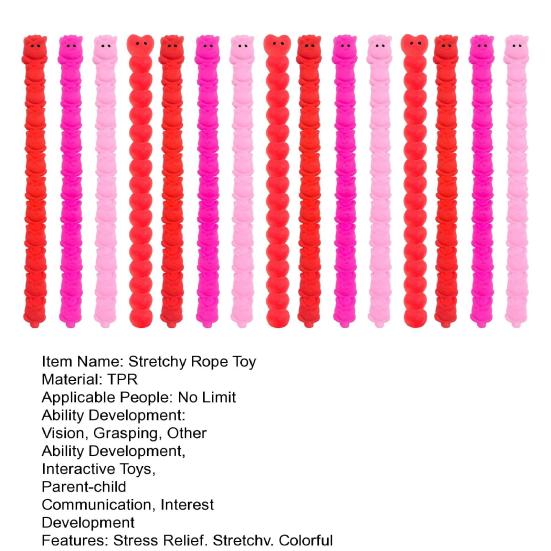 DECHOUS 2 Stück Dehnbare Eidechsen Spielzeug - Sensorisches Stress Spielzeug