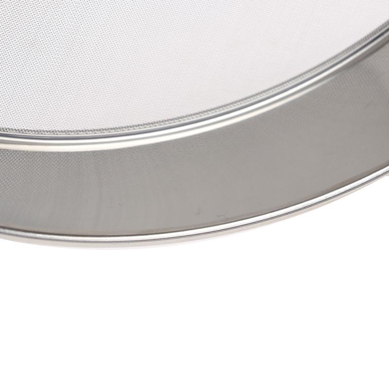 Kitchen Fine 60# Mesh Flour Sifter Stainless Steel Flour Sieve Strainer Sifter