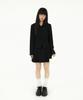 Mileko Diagonal Two Button Pleats Sk Black