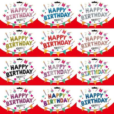 16-Inch English Alphabet Happy Birthday Balloon, Children'S Birthday Balloon Party Decoration, Balloon Set