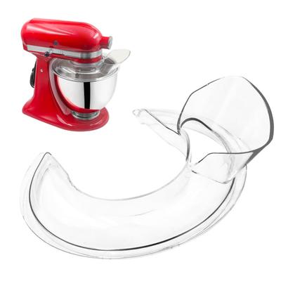 KitchenAid için Dökme Kalkanı Sıçramayı Önleyici Karıştırma Kabı Dökme Aparatı Karıştırma Kabı Sıçrama Koruması 4.5-5QT Kaplar için