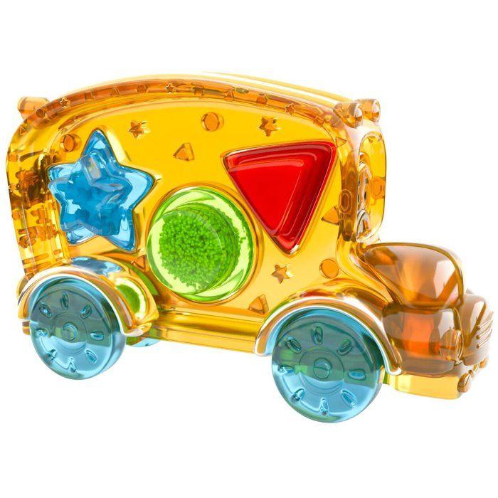 Goliath Lil’ Jellies Jelly Bus – Speelgoedvoertuig – Speelgoedauto – Educatief speelgoed – Sensorisch speelgoed - Speelgoed baby – Speelgoedbus – Zachte blokken – BPA vrij – Pijnvrije ervaring – vanaf 6 maanden – Makkelijk schoon te maken