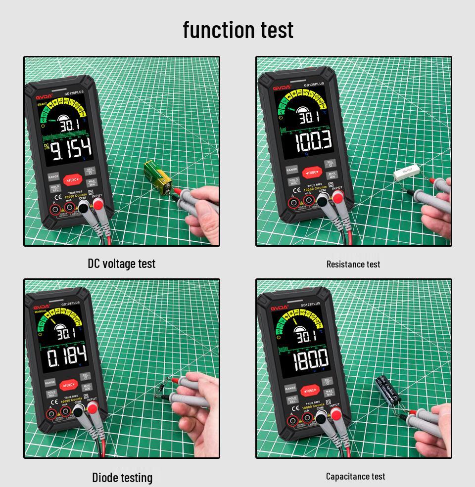 GVDA High-Precision Digital Multimeter: Intelligent, Portable, and Fully Automatic Multi-Function Meter