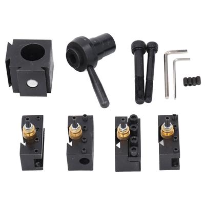 Fast Change Tool Post Set Wedge Type Steel Holders for 0618 7x12 7x14 210 8x16 220x600 220x750