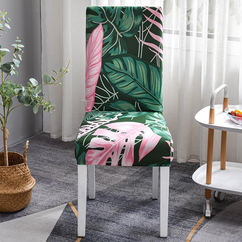 Stretch-Stuhlbezug für Esszimmerstühle, schmutzabweisend, Sitzbezug für Wohnzimmer, Hochzeit, Küche, Hotel, Zeremonie, Bankett, Büro, abnehmbar