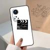 Cute Film Movie maker Clapper board For Honor Magic 8 7 6 5 Pro Case For Honor X9d X9c X9b X9a X8c X8b Win 200 400 50 70 90 Lite