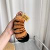 2025 New Plush Pendant Tiger Tail Claws Real Rex Rabbit Hair Tiger Spot Leopard Print Keychain Bag Pendant Lucky