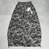 Pantaloni Jazz da Donna Camouflage a Gamba Larga Primavera 2026 - Snellenti e Versatili per l'Uso Quotidiano