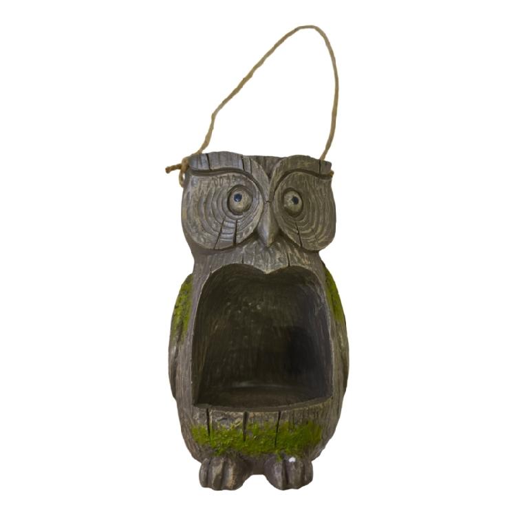 

Resin Hanging Bird Feeder Outdoor Bird Feeder Hanging Nut Feeding Multiple Hole Dispenser Holder Food Container 1