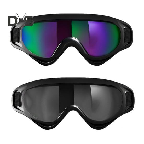 Ochelari de protecție pentru câini, ochelari de soare anti-vânt, praf, ceață, protecție UV, ochelari de soare pentru animale de companie, cu curea reglabilă, pentru schi, călătorii cu animale de companie