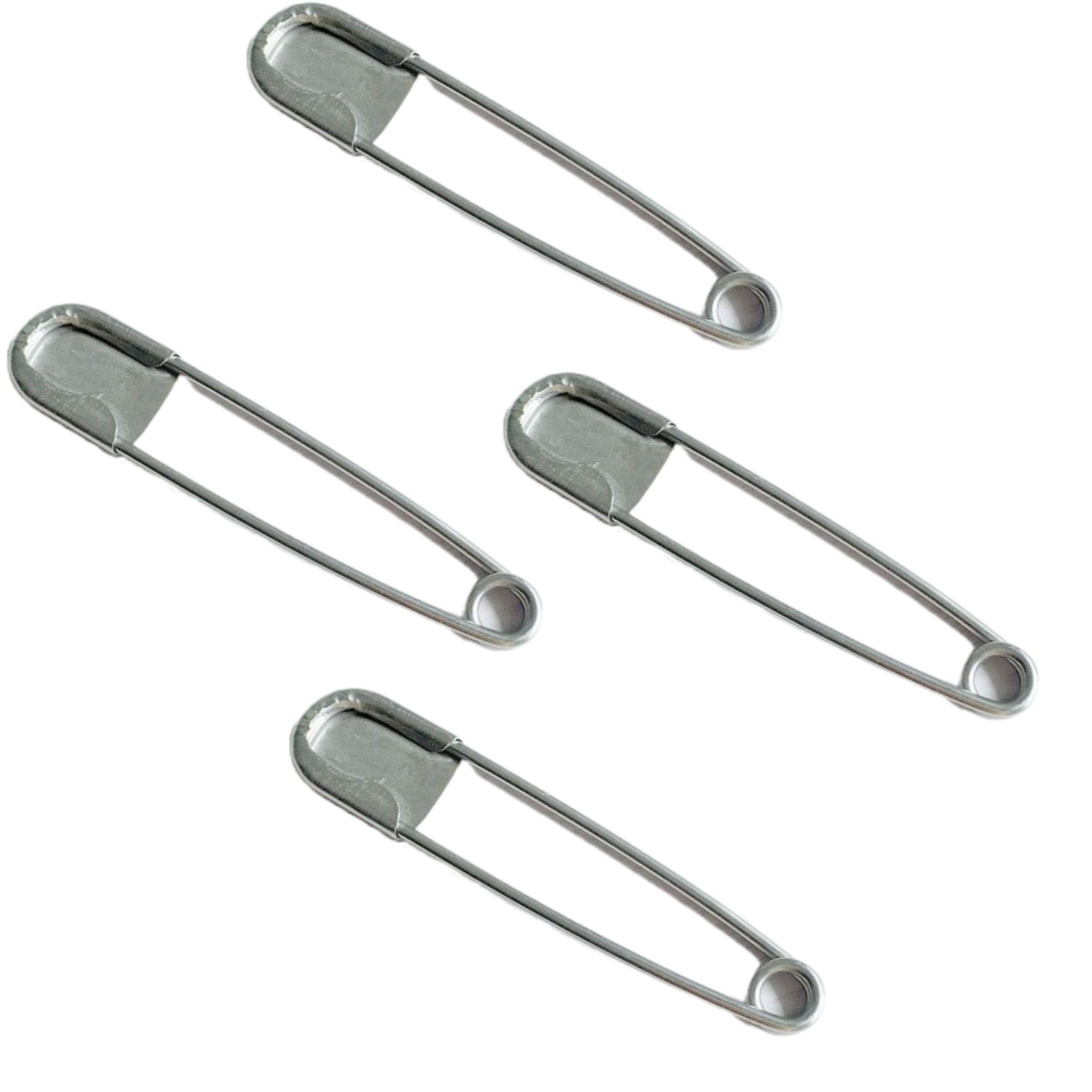 

Булавка из нержавеющей стали, большая пуговица для стирки, большая булавка, швейный инструмент, украшение 4pcs