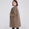 Fengmao Women's Double-Sided 100% Wool Mid-Length Coat