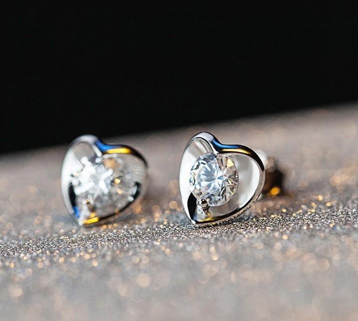 9 Sterling Silver Stud Earrings, Femininity, Simple Personality, Niche And Versatile Design Earrings, Earrings, Exquisite And Super Fairy