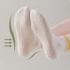 5 Paar Trendige Yoga-Socken Damen Bodensocken Koreanischer Stil Baumwollsocken Sport Tanz Professionell Rutschfeste Silikonsocken
